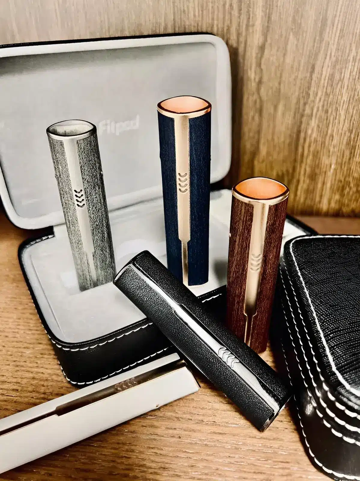 Fitpod皮革主機 愛馬仕真皮電子煙搭配 RELX 相容煙彈 3 Fitpod皮革主機 愛馬仕真皮電子煙搭配 RELX 相容煙彈:圖片 3