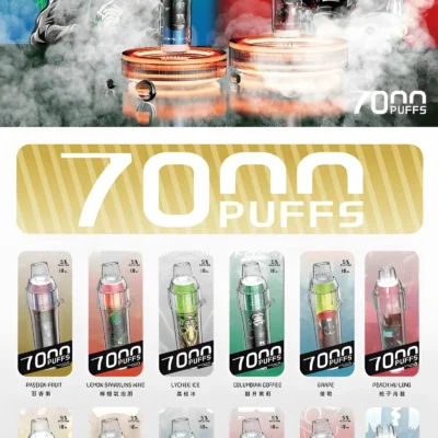 HEBAT BOOM 7000 Puffs 一次性電子煙 喜貝拋棄式煙桿 口味與批發指南