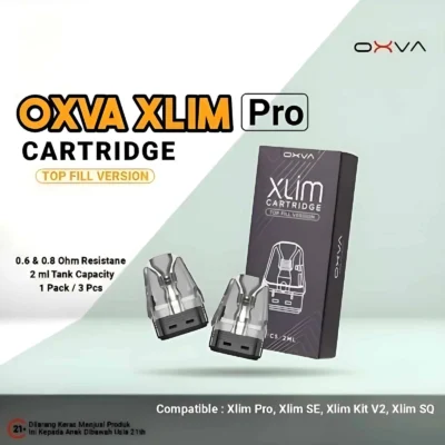 【】OXVA 小蠻牛 Xlim V3 原廠空倉 空煙彈 3入價 711貨到付款 2ml側面注油 0.6Ω
