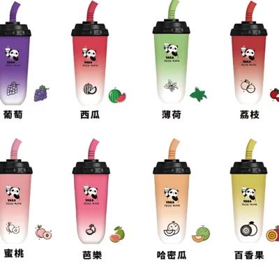 VAKA 奶茶杯 7500 PUFFS：可充電拋棄式電子煙，奶茶杯造型 ，15ML 超長續航