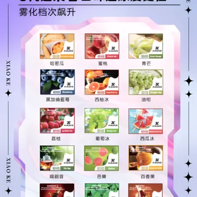 XIAOKE梟客五代煙彈 適配RELX四代五代主機 高兼容防漏設計與