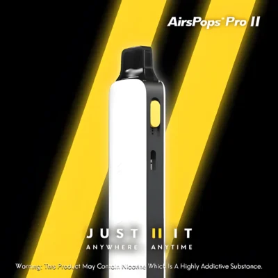AirsPops Pro II 英國氣泡二代小煙主機｜AIRSCREAM 原裝正品・5-18W 可調功率