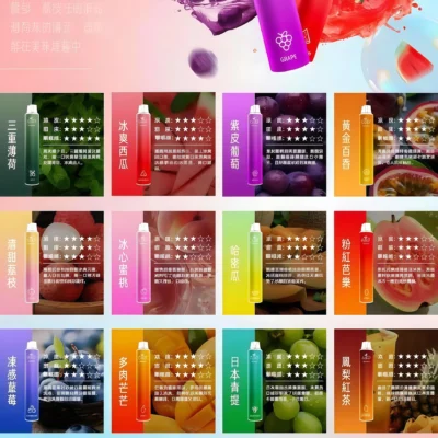 LIMI 7000 拋棄式電子煙｜原裝正品・7000口超長續航・多種口味與涼度