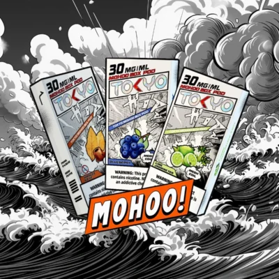 【】東京魔盒 MOHOO 換彈式電子煙 12ml 超大容量煙彈 原裝正品 買三加100