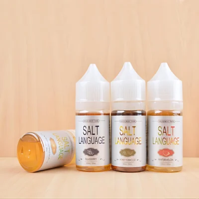 【】SALT LANGUAGE 鹽語煙油 高品質丁鹽 小煙專用電子煙油 30ml 40mg