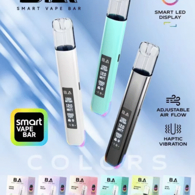 B.A Smart Vape Bar 一代智慧電子煙主機｜RGB炫彩環吸・極簡設計